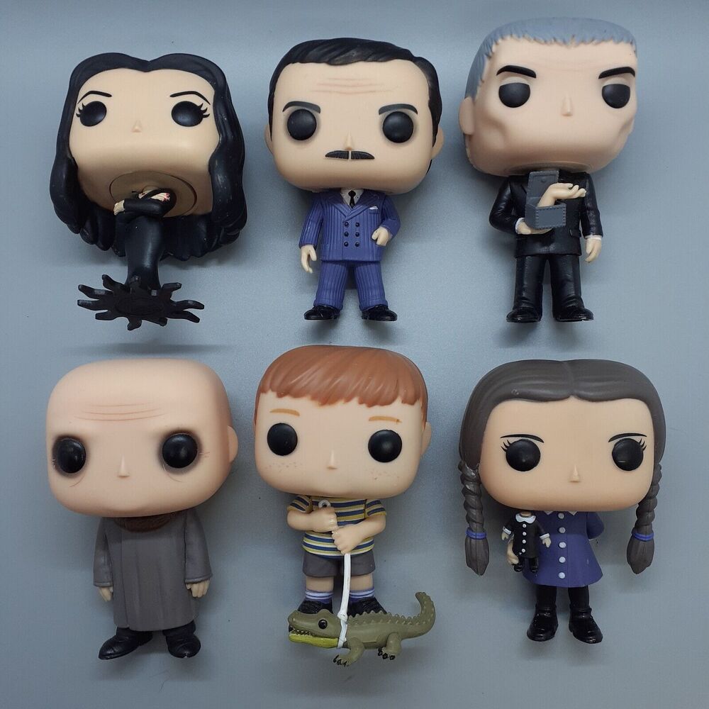 Funko Pop! ADDAMS FAMILY # 809 810 811 812 813 815 Set of 6 Wednesday Fester